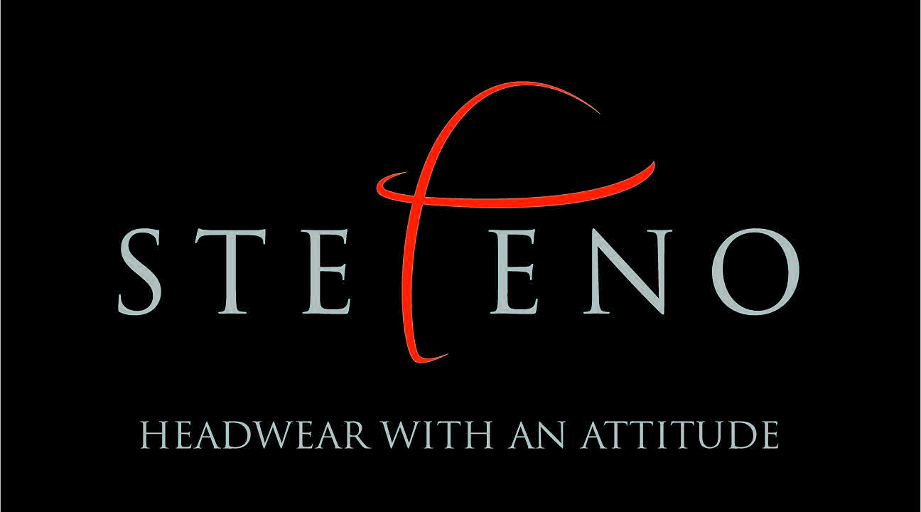 Logo Black Stefeno headwear with an attitude-1